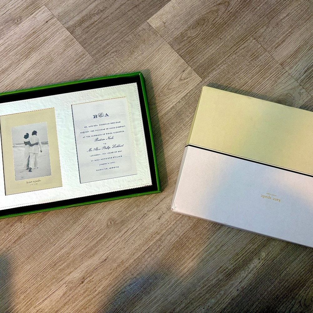 Kate Spade Lenox Wedding Frame